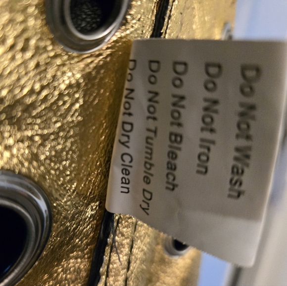 Black Vegan Leather  Grommet Eyelet Cutout Women's Jacket - Picture 7 of 10